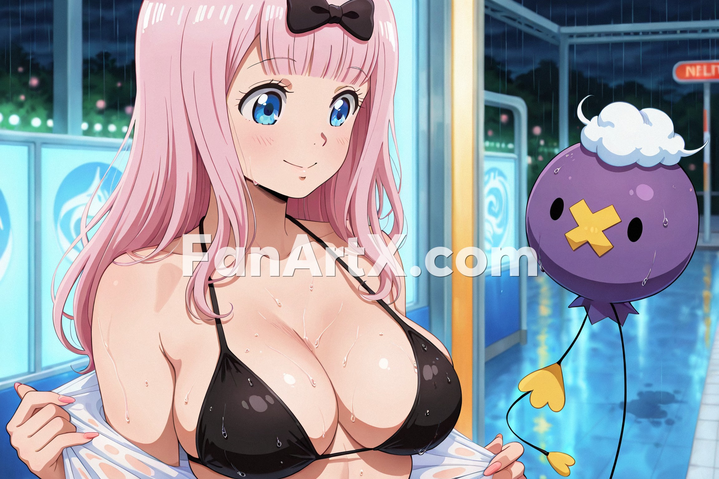 Chika Fujiwara fanart - kaguya sama love is war character 2393479